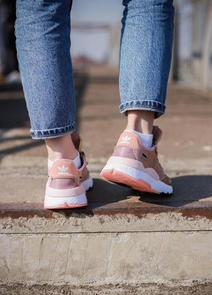 Кросівки adidas nite jogger w vapour pink кросівки4 фото