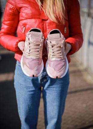 Кросівки adidas nite jogger w vapour pink кросівки6 фото