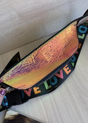 Сумка на пояс. хамелеон 3