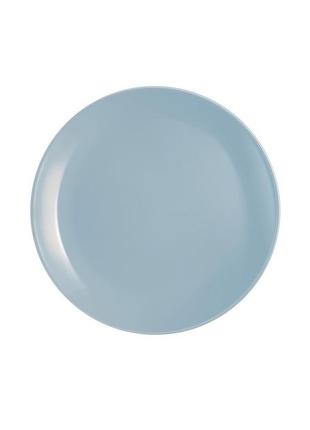 Тарелка десертная luminarc diwali light blue p2612 19 см