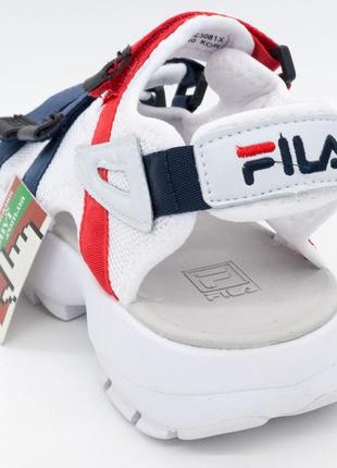 Женские бело синие сандали fila disruptor 2. топ качество! 36. размеры в наличии: 36, 39.3 фото