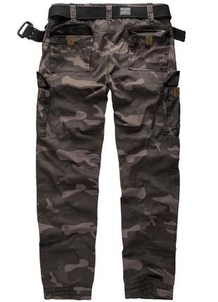 Штани чоловічі surplus premium trousers slimmy камуфляжні звужені штани карго (s)2 фото