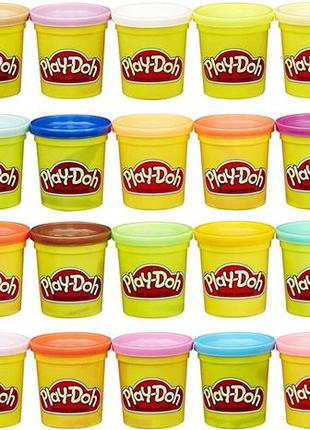 Пластилин в баночке play-doh лиловый hasbro3 фото