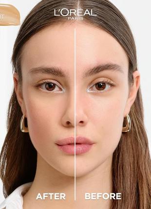 L'oréal paris true match nude hyaluronic tinted serum foundation с 1% гиалуроновой кислоты, light2-32 фото