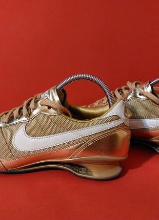 Кроссовки женские nike shox vital gold по факту 38р. 24см2 фото