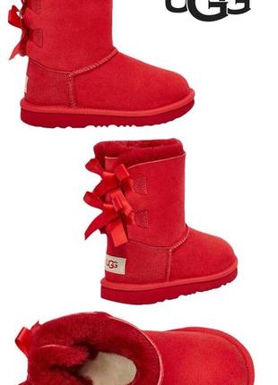 Красные детские ugg