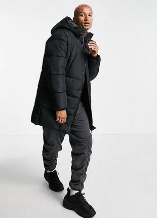 Куртка asos зимова подовжена 1996544 black