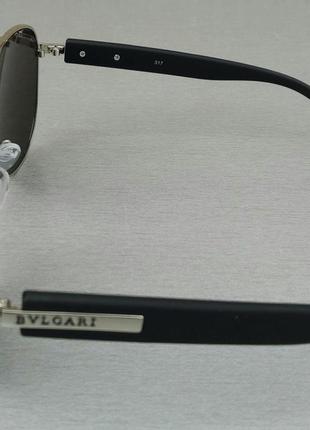 Bvlgari окуляри краплі чоловічі сонцезахисні дзеркальні синьо4 фото