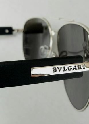 Bvlgari окуляри краплі чоловічі сонцезахисні дзеркальні синьо5 фото