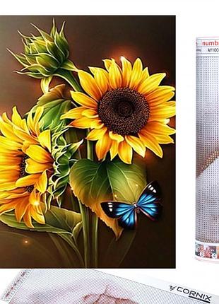 Набор алмазной мозаики (вышивки) cornix art 40 x 30 см ay69 лучшая цена с быстрой доставкой по украине
