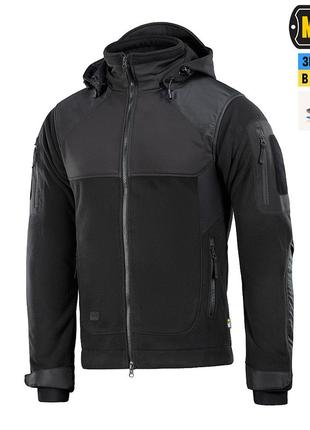 M-tac куртка тактична norman windblock fleece black