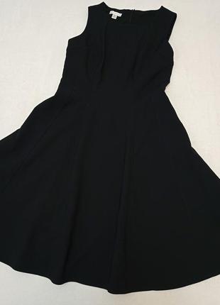 Черное короткое платье london times5 фото