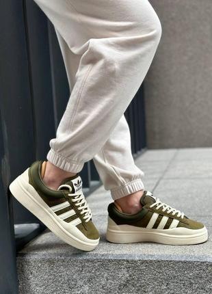 Кроссовки adidas campus light wild moss10 фото