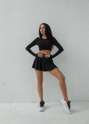 Женский спортивный комплект для танцев, пилона, pole dance, high heels (рашгард,...