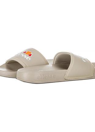 Мужские шлепанцы ellesse filippo slide бежевый 42 (7dshrf0397-214 42)