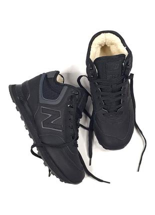 Кросівки хутро зимові new balance