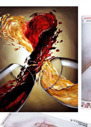 Набор алмазной мозаики (вышивки) cornix art 40 x 30 см ay07 лучшая цена с быстрой доставкой по украине