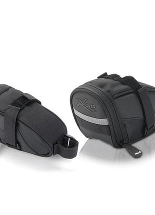 Сумка підсідельна для велосипеда xlc ba-s59, 13,5x6,4x8,4см,0,3 л