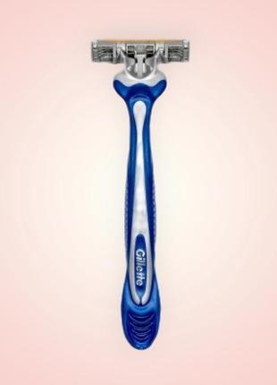 Бритва одноразовая gillette blue 3 с тремя лезвиями из японской стали