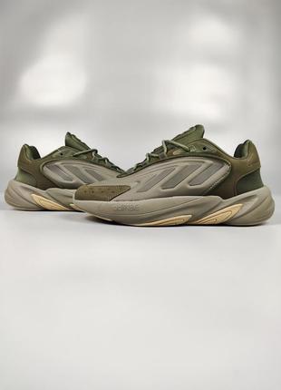 Мужские кроссовки adidas ozelia khaki8 фото