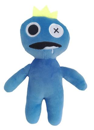 Мягкая игрушка синий радужный друг роблокс 30 см (rainbow friends roblox) 00517-8