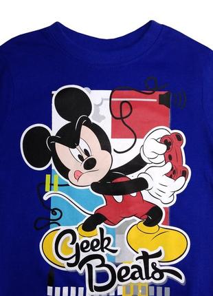 Хлопковая пижама с микки маусом, mickey mouse на  мальчика, disney2 фото