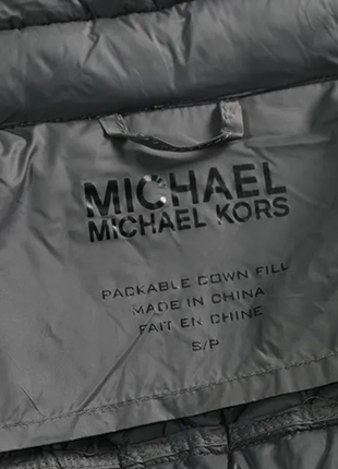 Пуховик со сменным капюшон michael kors2 фото