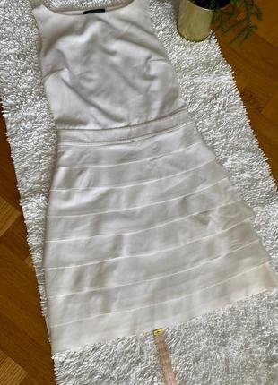 Платье нарядное белое1 фото