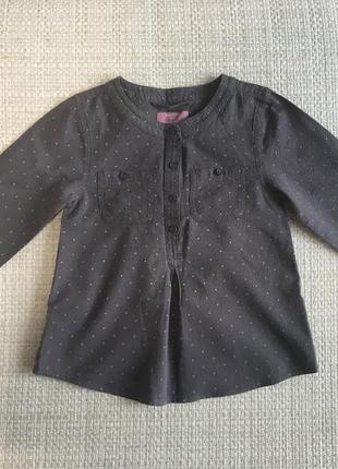 Рубашка mango kids для девочки