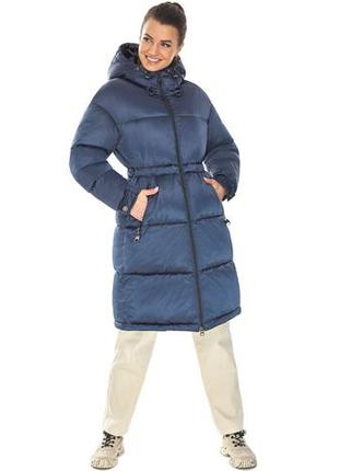 Курточка женская сапфирового цвета модель 57240