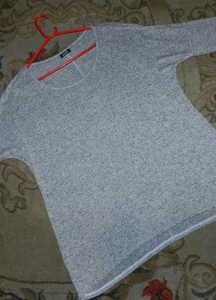 Трикотажная блузка с удлинённой спинкой,большого размера,kappahi4 фото