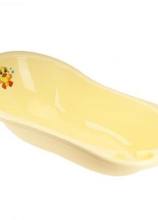 Детская ванночка для купания, желтая