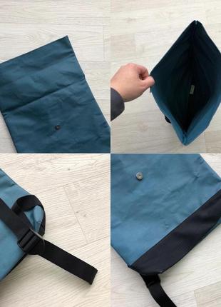 Лімітована сумка рюкзак issey miyake parfums travel bag waterproof backpack green/black портфель5 фото