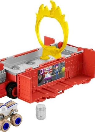 Автовоз-трейлер та трек 2 в 1 fisher-price blaze and monster machines вспиш та чудо-машинки gyd04