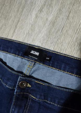Мужские стрейчевые джинсы / jacamo / штаны / брюки / мужская одежда / синие джинсы большого размера / чоловічий одяг /2 фото