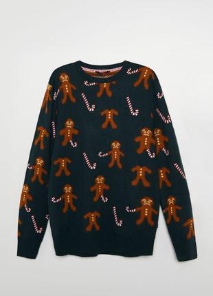 Зимовий новорічний светр