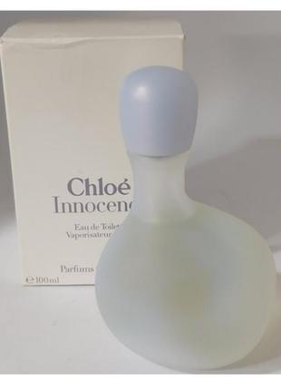 Туалетная вода винтаж chloe innocence 100 мл (без слюда)