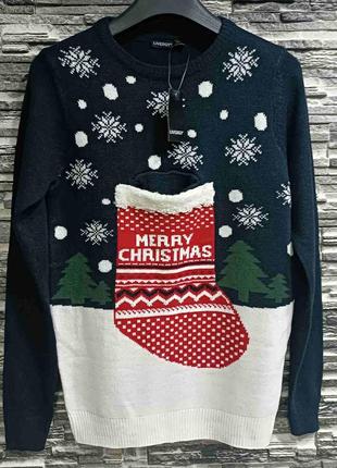 Мужской рождественский свитер livergy® германия размер s3 фото