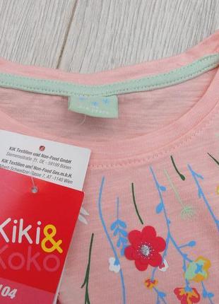 Костюм, комплект футболка -туника и лосины  kiki&koko 1042 фото