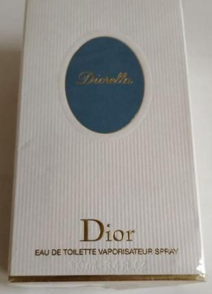 Туалетная вода винтаж christian dior diorella 100 мл4 фото