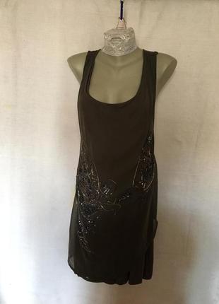 Женская туника с бисером / жіноча туніка з бісером