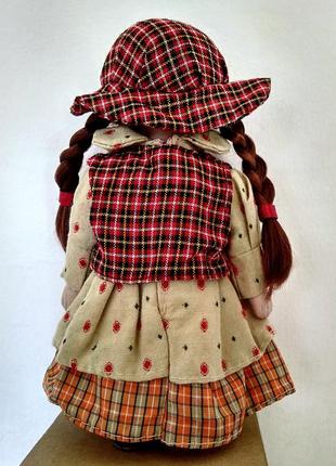 Кукла декоративная маленькая виниловая ретро винтаж4 фото