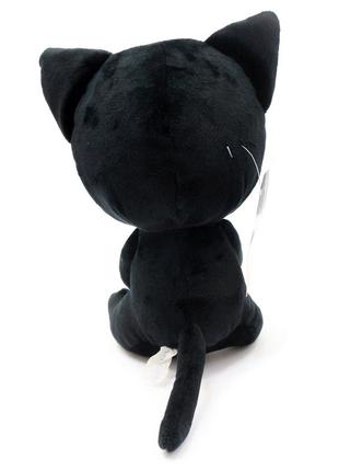М'яка іграшка кваме плагг kinder toys «кот» 1 супер кот чорний 21*17*10 см (25076-20)5 фото
