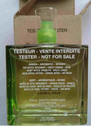 Туалетна вода (тестер) paul smith men 100 мл