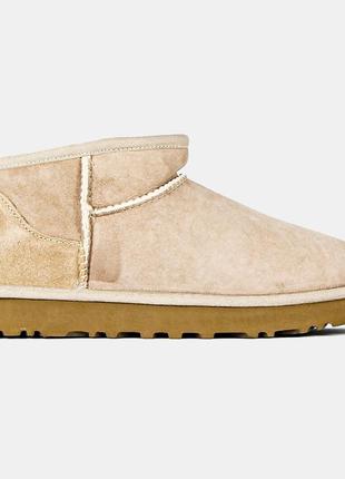 Ugg classic mini sand1 фото