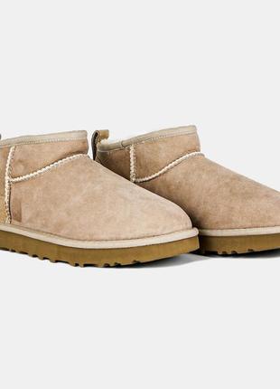 Ugg classic mini sand9 фото