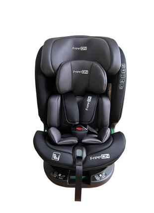 Автокрісло freeon epic, поворотність 360°, isize 40-150 см, темно-сірий