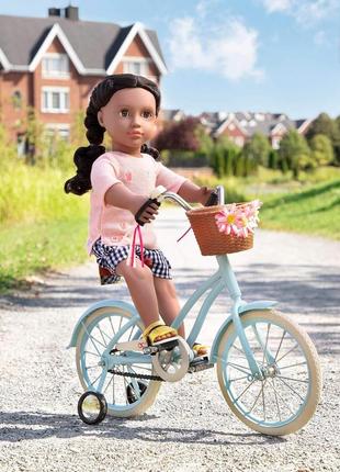 Велосипед для барбі, велосипед для ляльки, велосипед для великої ляльки1 фото