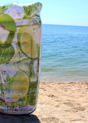 Надувной плотик, матрас intex мохито (58778). для пляжа