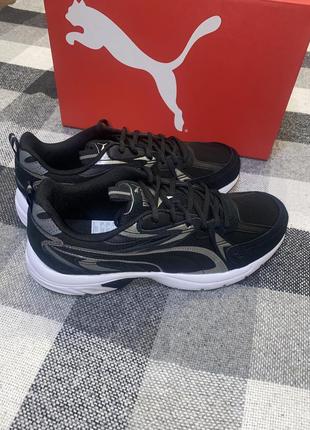 Чорні чоловічі кросівки puma milenio tech suede sneakers нові оригінал сша7 фото